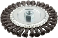Корщетка-колесо М14 150мм витая 39124