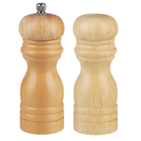 Набор для специй 2пр.дерево 14см+солонка13см о827018