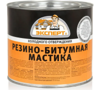 Мастика рез-битумная 1,8кг "Эксперт"