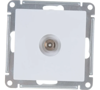 Розетка ТВ Atlasdesign мех.бел.ATN000193