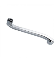 Излив Р30 плоский изогнутый нос