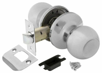 Ручка защелка 6082 СР-Р без фик. хром