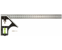 Угольник 300мм с уровнем 19703