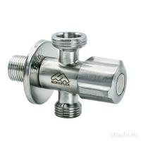 Кран 3-х проходной MONOFLEX 1/2х1/2х3/4 