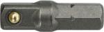 Адаптер с биты на головку для отвертки CrV 1/4"-1/4", 25мм 1шт 57951