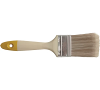 Кисть плоская "Аква" (63мм ) искусств. щетина (0121040)