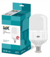 Лампа IEK E27 50W 4000K высокомощ.