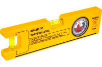 Уровень мини 200мм с угломером 18603