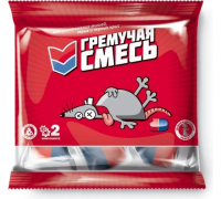 Ср-во от грызунов тесто-брикет 200гр "Гремучая смесь" 