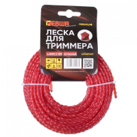 Леска д/триммера 4мм*15м крученная Левша