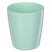 Стакан д/ванной комнаты Волна,пластик, мятный