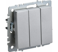 Выключатель 3СП 10А мех.алюм. BR-V30-0-10-K47 Brite