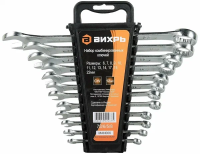 Набор ключей Вихрь комбинир.12пр  6-22мм