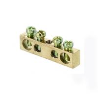 Шина нулевая EKF (6*9мм) 4отв. крепеж по центру