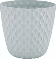 Горшок д/цветов (Утренний туман) 2,5л "InGreen Wave"