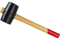 Киянка резиновая, дерев.ручка 50мм 45350