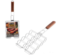 Решетка -гриль для сосисок и колбасок ,шпикачек 999674