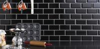 Кух. фартук "Черный кирпич" 600*3м