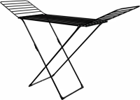 Сушилка д/белья напольная 18м СБТ18 черный труба D10мм Ника