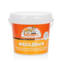 Краска фасадная 3кг "Эксперт" 