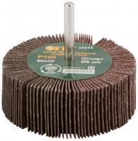 Диск лепестковый 80*30*6мм Р100 для дрели радиальный 39595