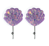 VETTA Набор крючков 2шт на присоске "Море" пластик