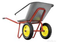 Тачка строительная 2х колесная (240кг,110л) 3.25-8/25
