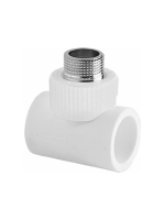 Тройник ПП 25*3/4 НР комб.