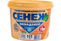 Сенеж Аквадекор Х2-111 тик 2,5кг