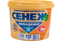 Сенеж Аквадекор Х2-112 дуб 2,5кг