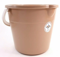 Ведро д/пищевых продуктов (Капучино)7л 400010/16