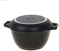 Казан 4л с крышкой-сковородой АП Традиция КМ-к44а