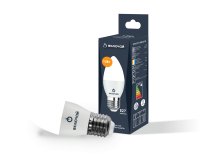 Лампа Включай LED 10Вт Е27 4000К свеча