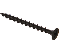 0200365 Саморез черный 3,5х41 потай крупная резьба 130шт
