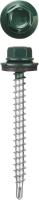 Кровельный саморез  4,8/51  зелен.мох 200шт