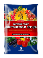 Грунт д/томатов и перца 5л "Сам себе Агроном " Агроснабритейл