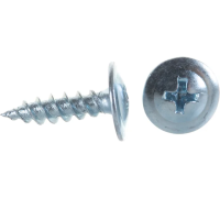 Саморез прессшайба белая 4,2х16 острый 250шт