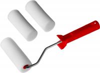 Валик поролоновый мини 100мм+2шубки 0363-10