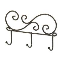 Вешалка Кружева 3 черный