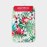 Коврик д/дома Доляна "Лагуна" 40х60см