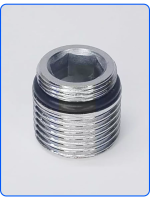 Ниппель для соед.корпуса и шланга д/душа К231