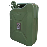 Канистра стальная 20л зеленая