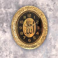 Часы мусульманские 31*26см овал золото 8311