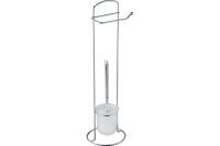 Стойка напольная с держ. для туал.бумаги и ершиком ELINE,металл.хром 312061