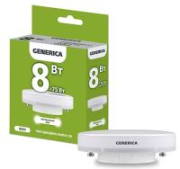 Лампа Софит 8Вт 230В 4000К GX53 GENERICA