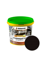 Укрыв. состав д/древесины 0,9кг (эфиопия мокко)"ZERWOOD"