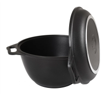 Казан 3л с крышкой сков.  КМ-к34а АП