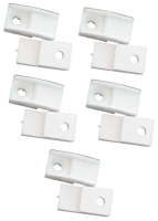 Стеклодержатель пластиковый 10шт