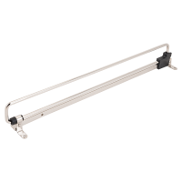 Штанга выдвижная 400мм никель