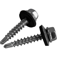 Кровельный саморез  4,8/35  цинк 4шт